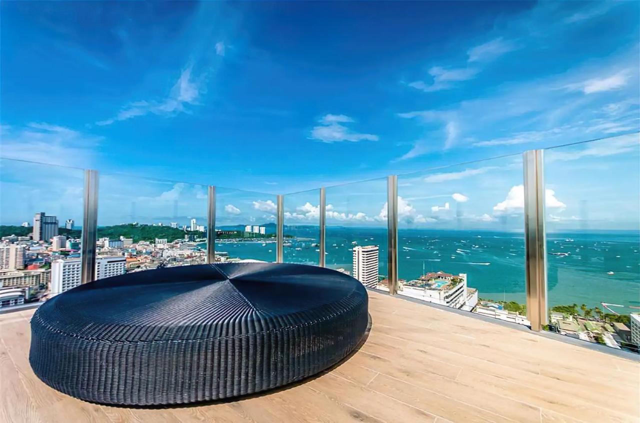 Апартаменты Great Location With Infinity Pool - Central Паттайя Экстерьер фото