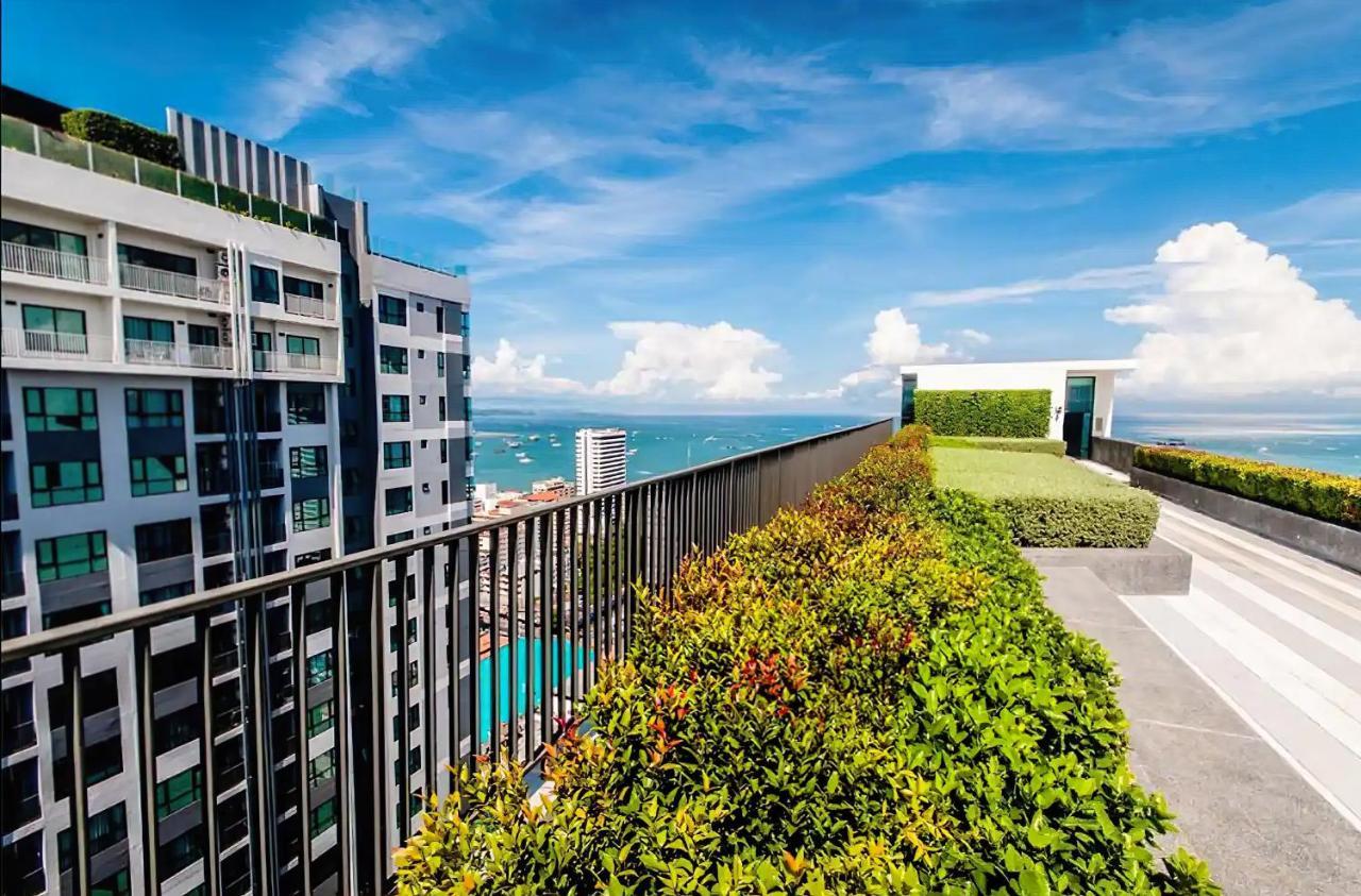 Апартаменты Great Location With Infinity Pool - Central Паттайя Экстерьер фото