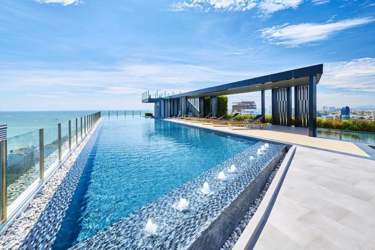 Апартаменты Great Location With Infinity Pool - Central Паттайя Экстерьер фото