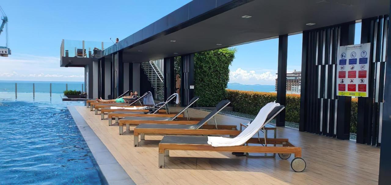 Апартаменты Great Location With Infinity Pool - Central Паттайя Экстерьер фото