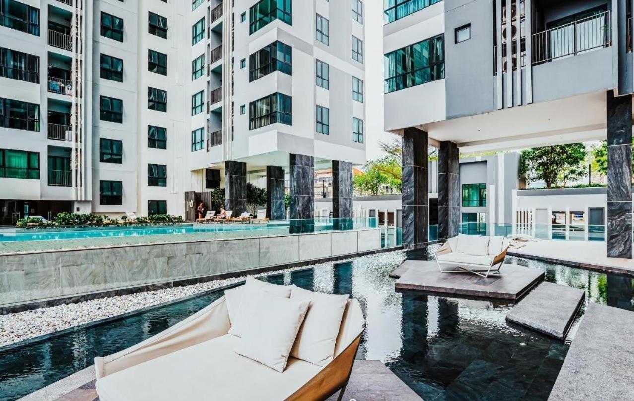 Апартаменты Great Location With Infinity Pool - Central Паттайя Экстерьер фото